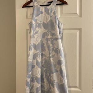 Banana Republic Blue Floral Dress